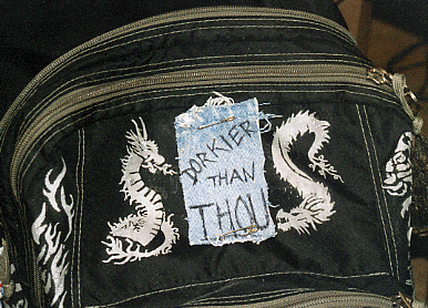 I am blunt and honest. 
I proclaim my dorkiness with pride. Says so right on my backpack.